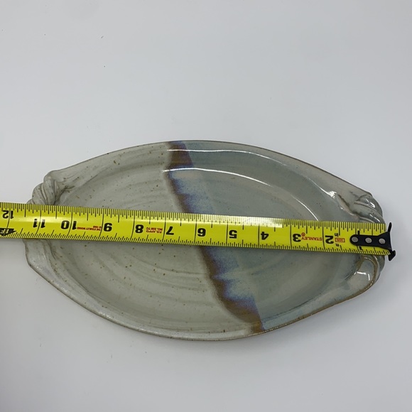 Artisan Pottery Serving Small Platter Plate - Picture 7 of 7